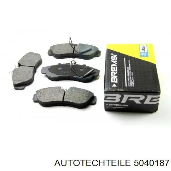 504 0187 Autotechteile pastillas de freno delanteras