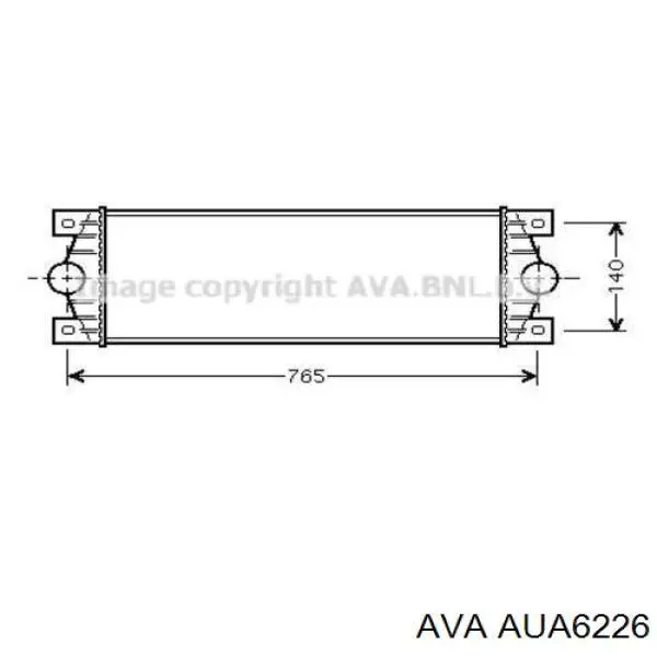 AUA6226 AVA radiador de calefacción