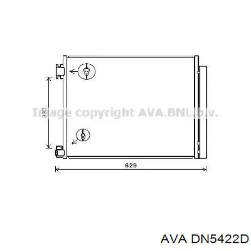 DN5422D AVA condensador aire acondicionado