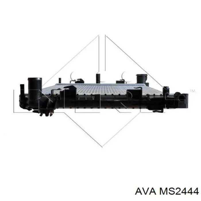 MS2444 AVA radiador refrigeración del motor