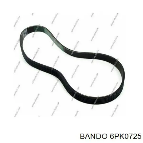 6PK0725 Bando correa trapezoidal