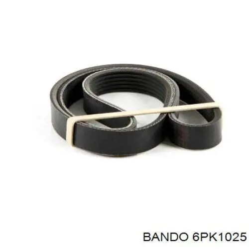 6PK1025 Bando correa trapezoidal