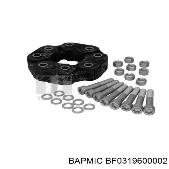 BF0319600002 Bapmic articulación, árbol longitudinal, delantera/trasera