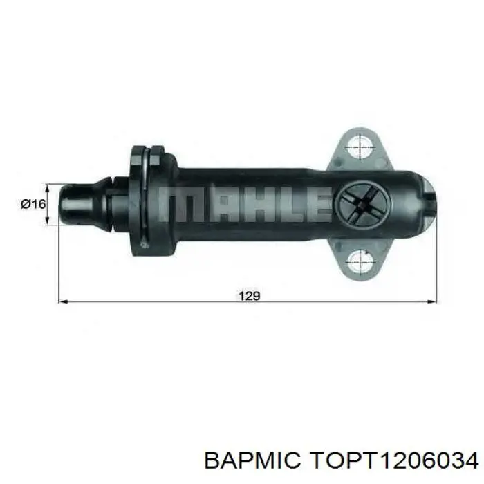 TOPT1206034 Bapmic termostato egr