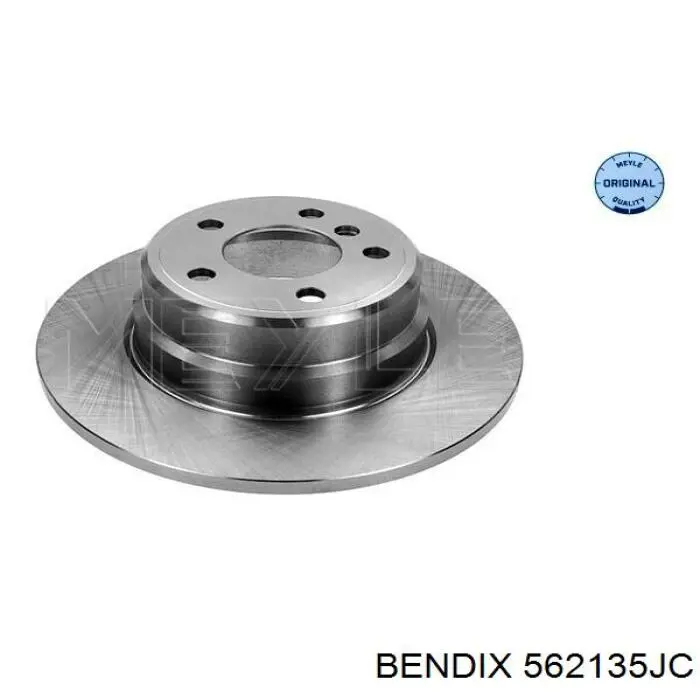 562135JC Jurid/Bendix disco de freno trasero