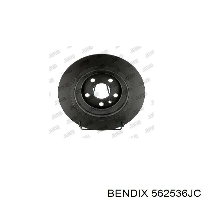 562536JC Jurid/Bendix disco de freno trasero