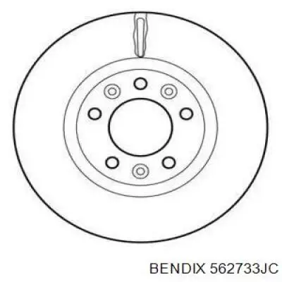 1606308680 Peugeot/Citroen freno de disco delantero