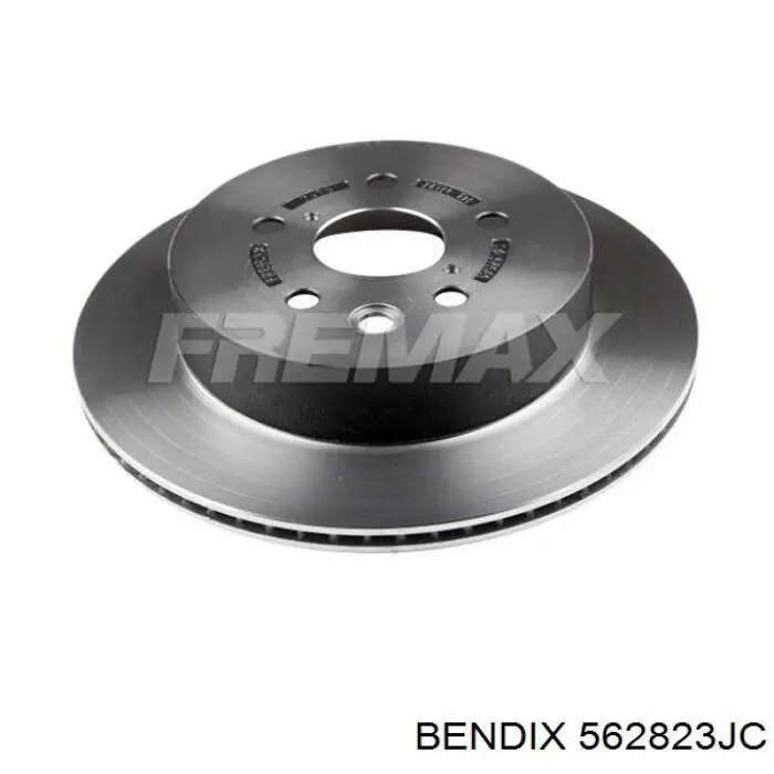 562823JC Jurid/Bendix disco de freno trasero