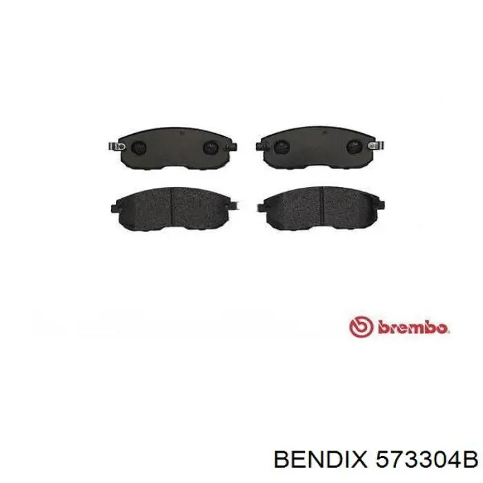 573304B Jurid/Bendix pastillas de freno delanteras