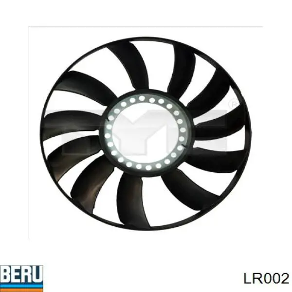 LR002 Beru rodete ventilador, refrigeración de motor