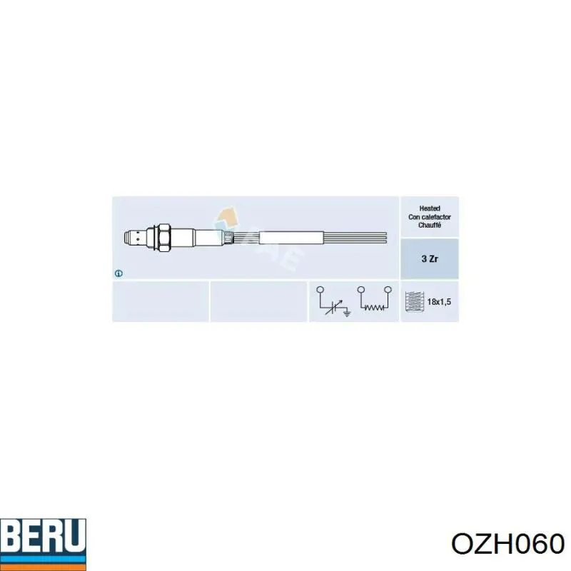 OZH060 Beru sonda lambda