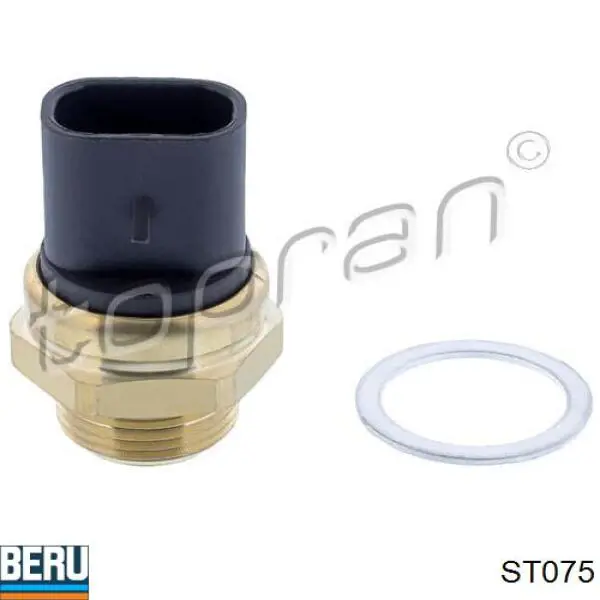  Sensor, temperatura del refrigerante (encendido el ventilador del radiador) para Opel Kadett 35, 36, 45, 46