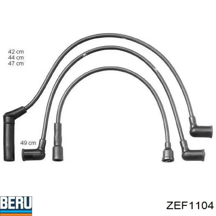 MD971572 Mitsubishi juego de cables de encendido