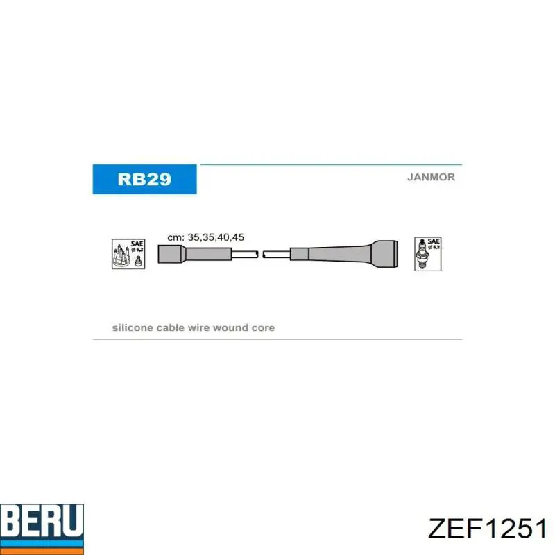 7700874564 Renault (RVI) juego de cables de encendido