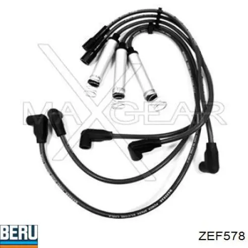 ZEF578 Beru juego de cables de encendido