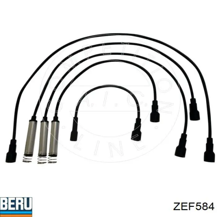 ZEF584 Beru juego de cables de encendido