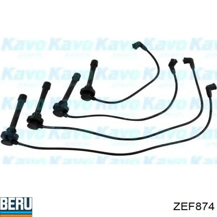 ZEF874 Beru juego de cables de encendido