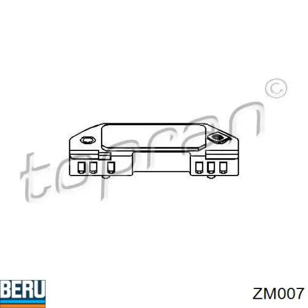 ZM007 Beru módulo de encendido