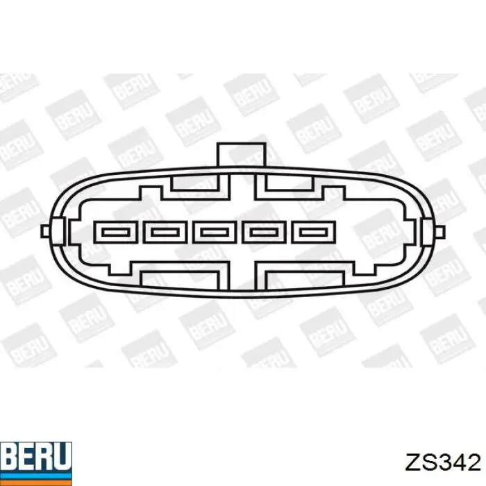 ZS342 Beru bobina de encendido