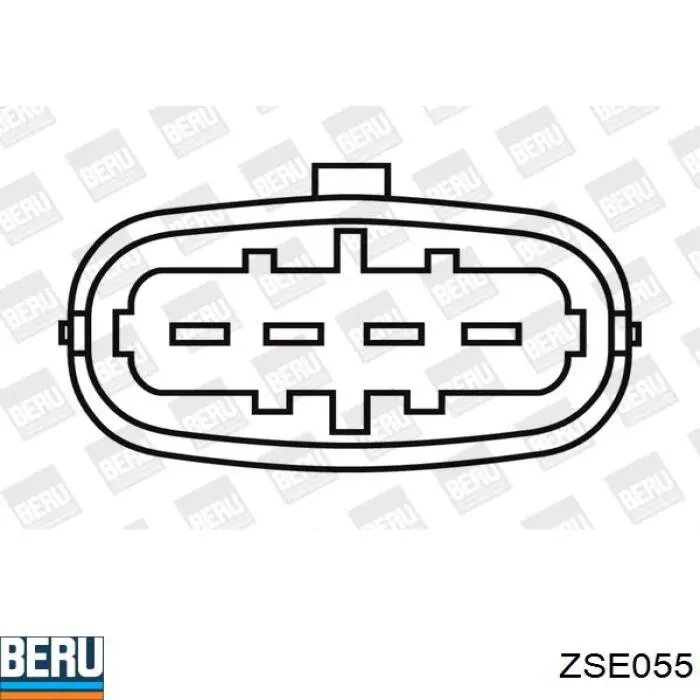 ZSE055 Beru bobina de encendido