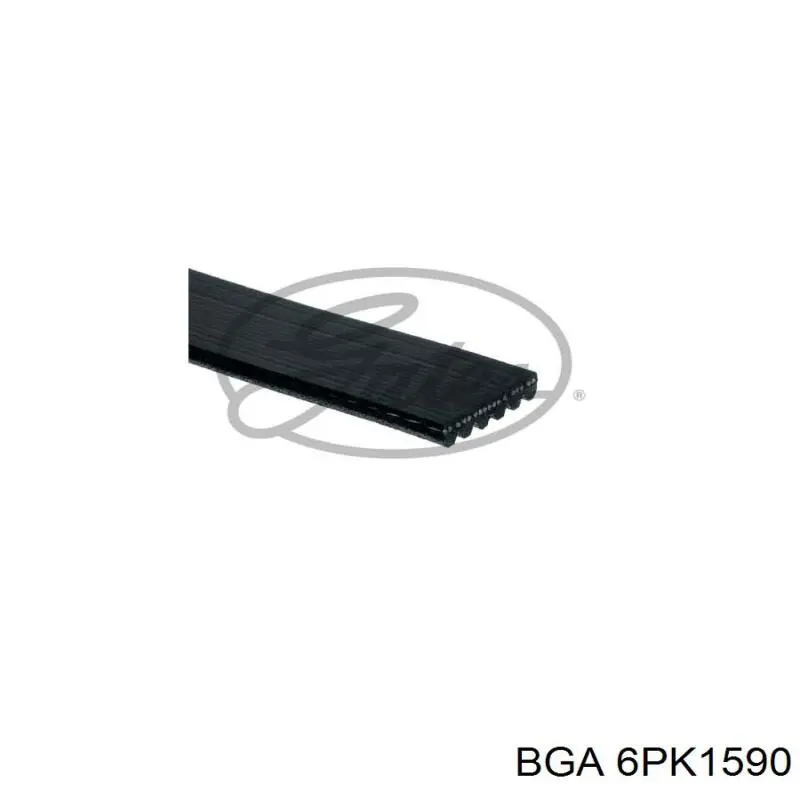 6PK1590 BGA correa trapezoidal