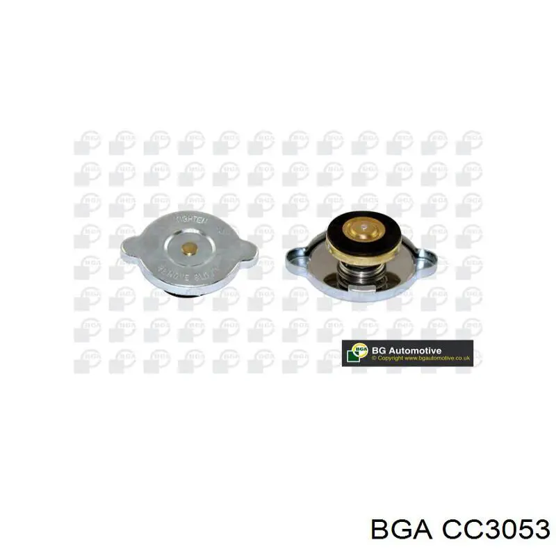 CC3053 BGA tapa de radiador