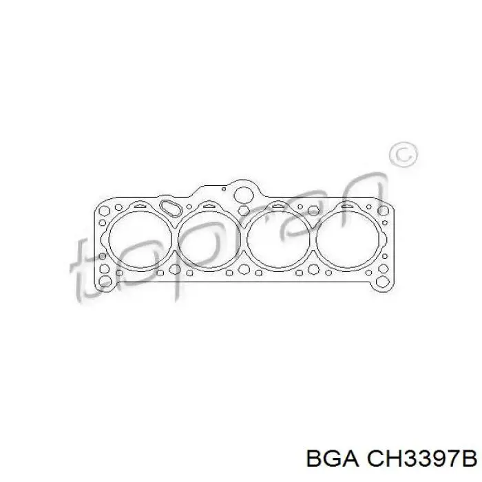 CH3397B BGA junta de culata