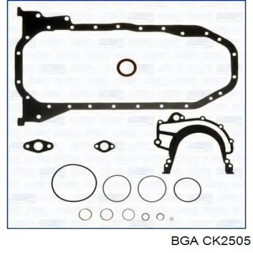 CK6598 BGA juego completo de juntas, motor, inferior