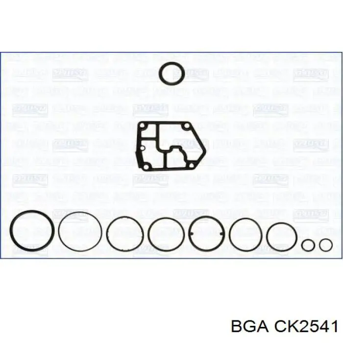 CK2541 BGA juego completo de juntas, motor, inferior