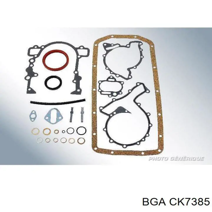  Juego completo de juntas, motor, inferior para Mercedes E S210