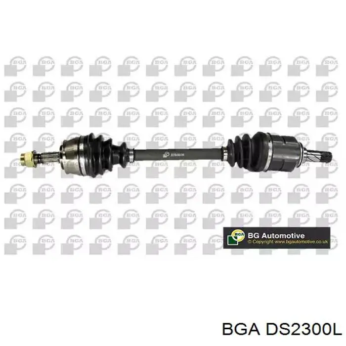 TDS0055 Magneti Marelli árbol de transmisión delantero izquierdo