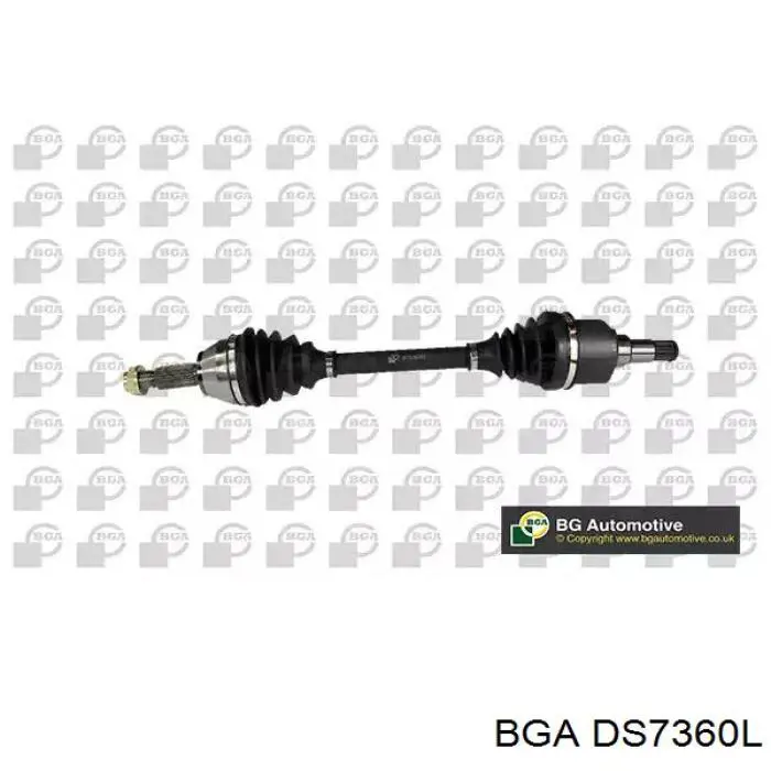 DS7360L BGA árbol de transmisión delantero izquierdo