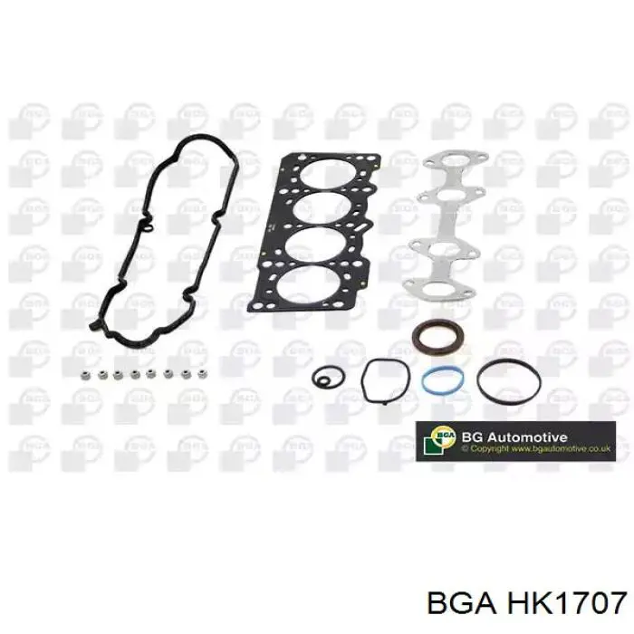 HK1707 BGA juego de juntas de motor, completo, superior