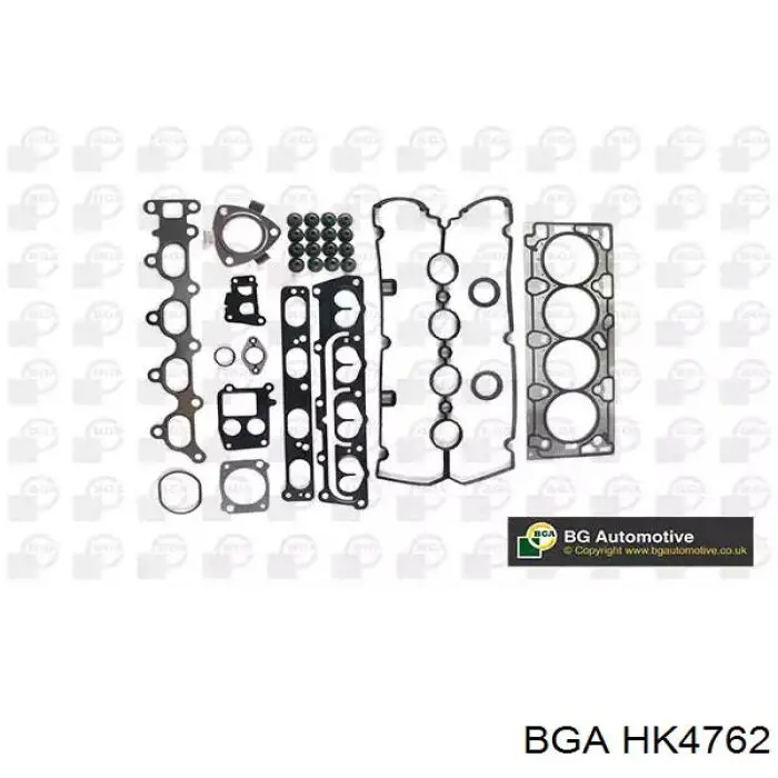 HK4762 BGA sello de aceite de valvula (rascador de aceite Entrada/Salida)