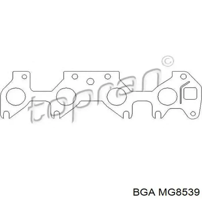 MG8539 BGA junta de colector de escape