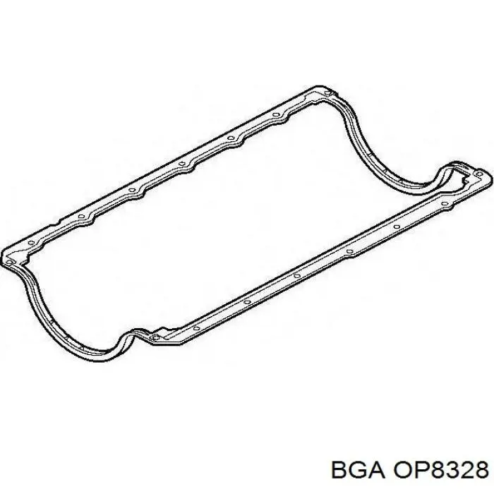 XS6E6710A2B Ford junta, cárter de aceite