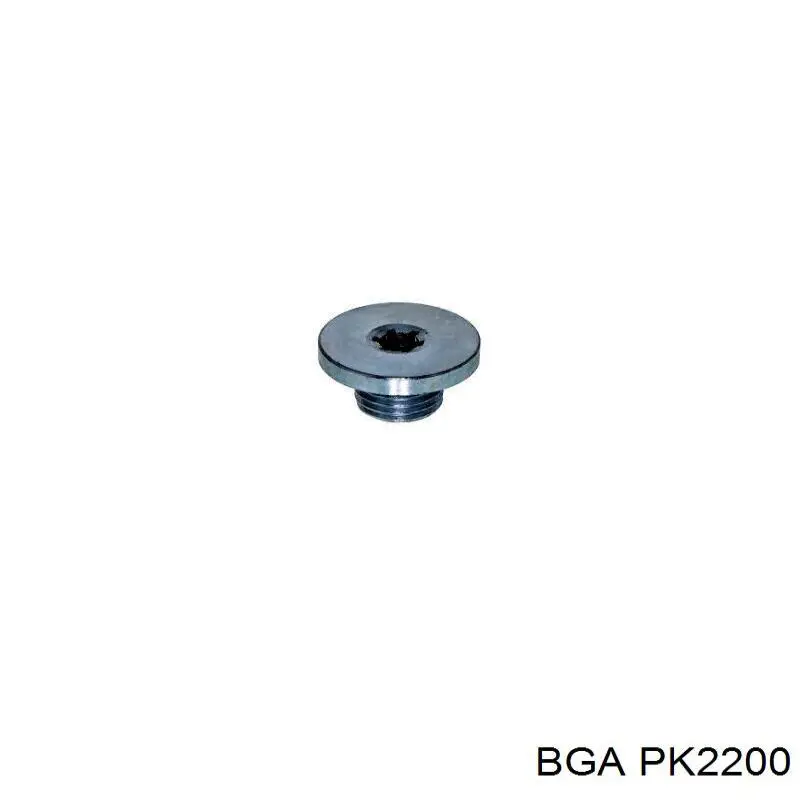 PK2200 BGA tapón roscado, colector de aceite