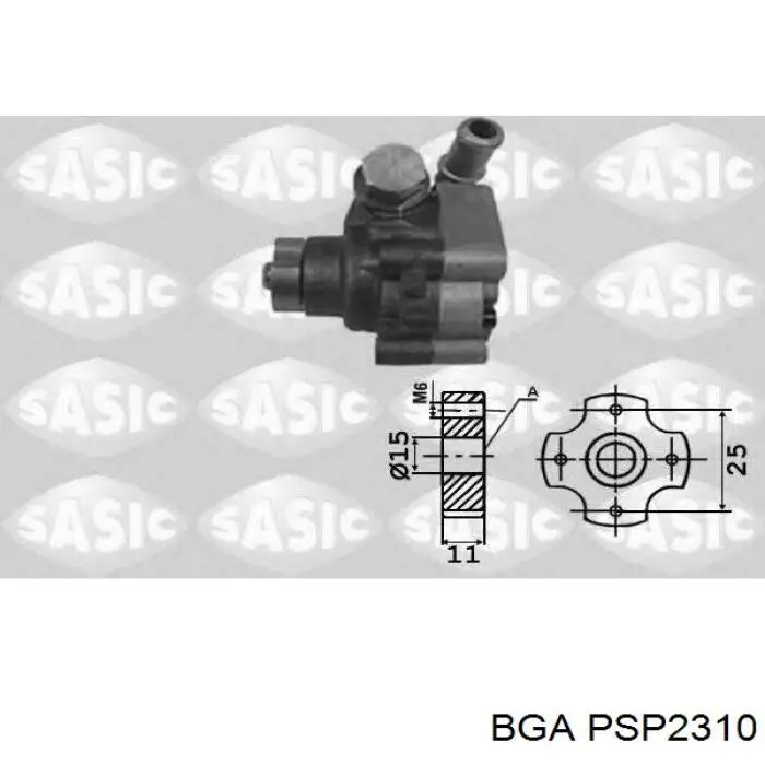 PSP2310 BGA bomba hidráulica de dirección