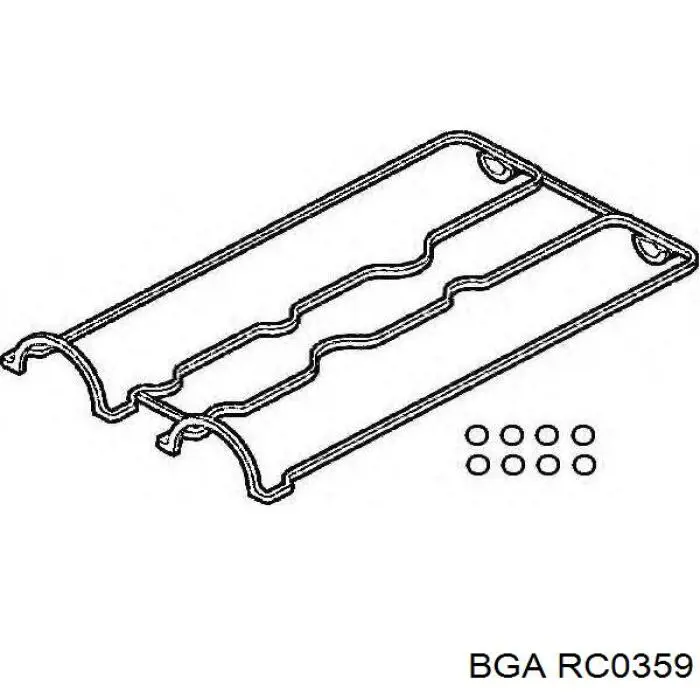 90411753 Opel junta, tapa de culata de cilindro derecha