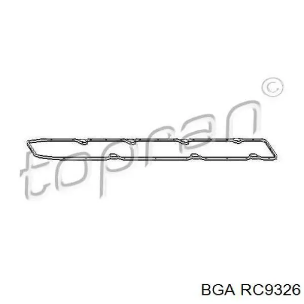  Junta de la tapa de válvulas del motor para Peugeot 607 9D, 9U