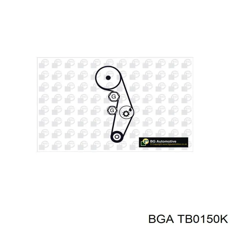 TB0150K BGA kit correa de distribución