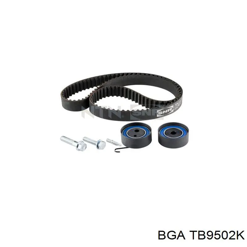 TB9502K BGA kit correa de distribución