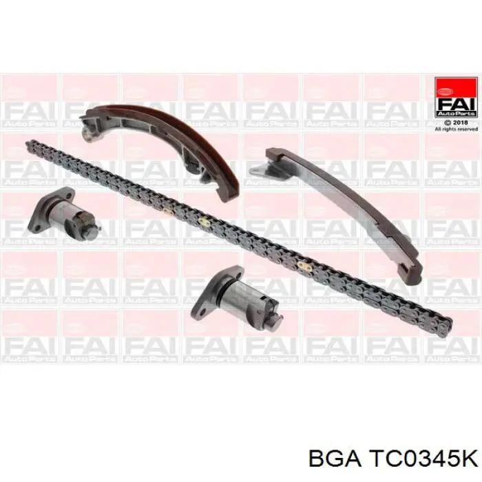 TC0345K BGA kit de cadenas de distribución