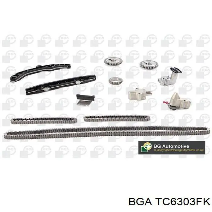  Kit de cadenas de distribución para Nissan Teana L33