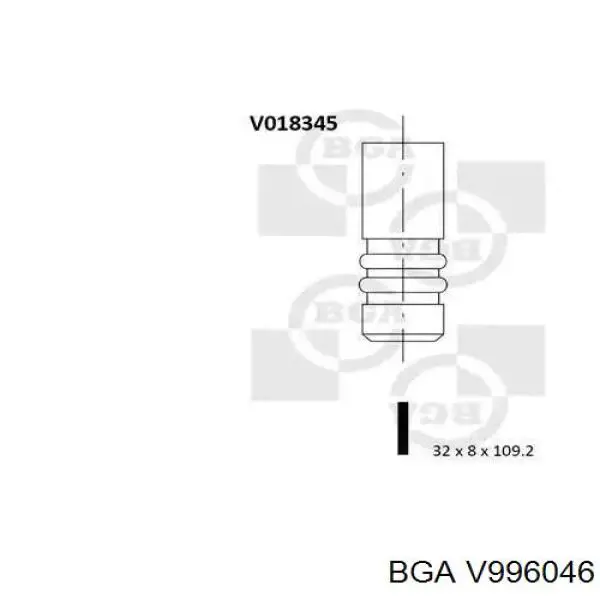 9635318480 Fiat/Alfa/Lancia válvula de escape