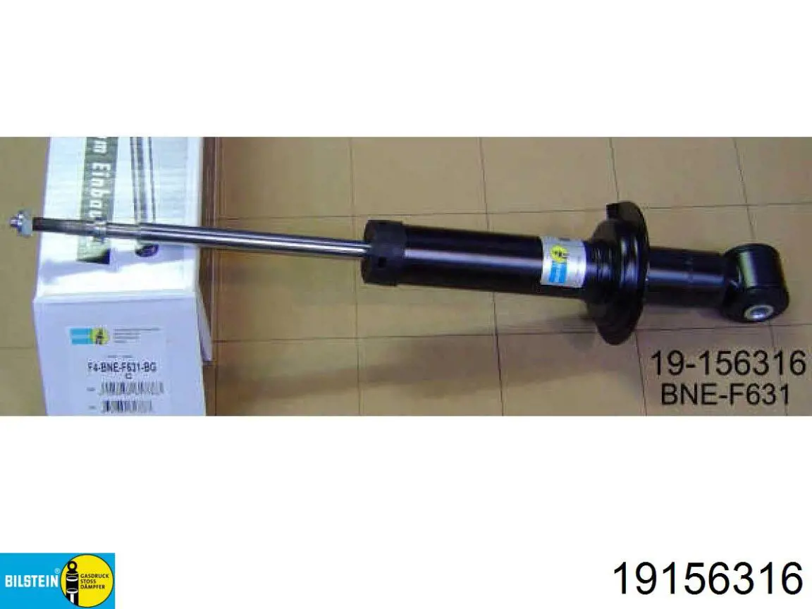 19-156316 Bilstein amortiguador trasero