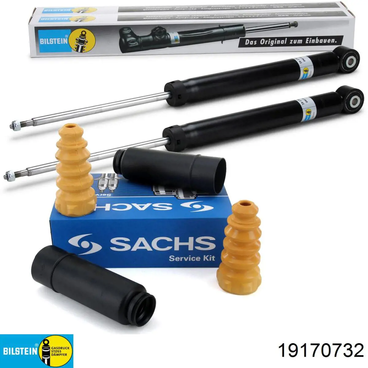 19-170732 Bilstein amortiguador trasero