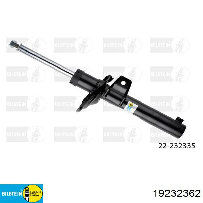 19-232362 Bilstein amortiguador trasero