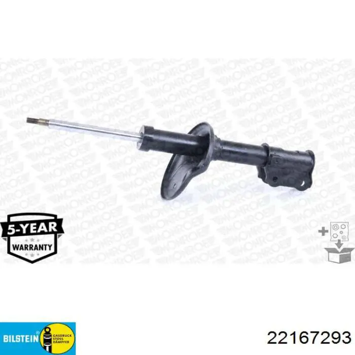 22167293 Bilstein amortiguador delantero izquierdo