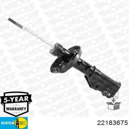 22-183675 Bilstein amortiguador delantero izquierdo